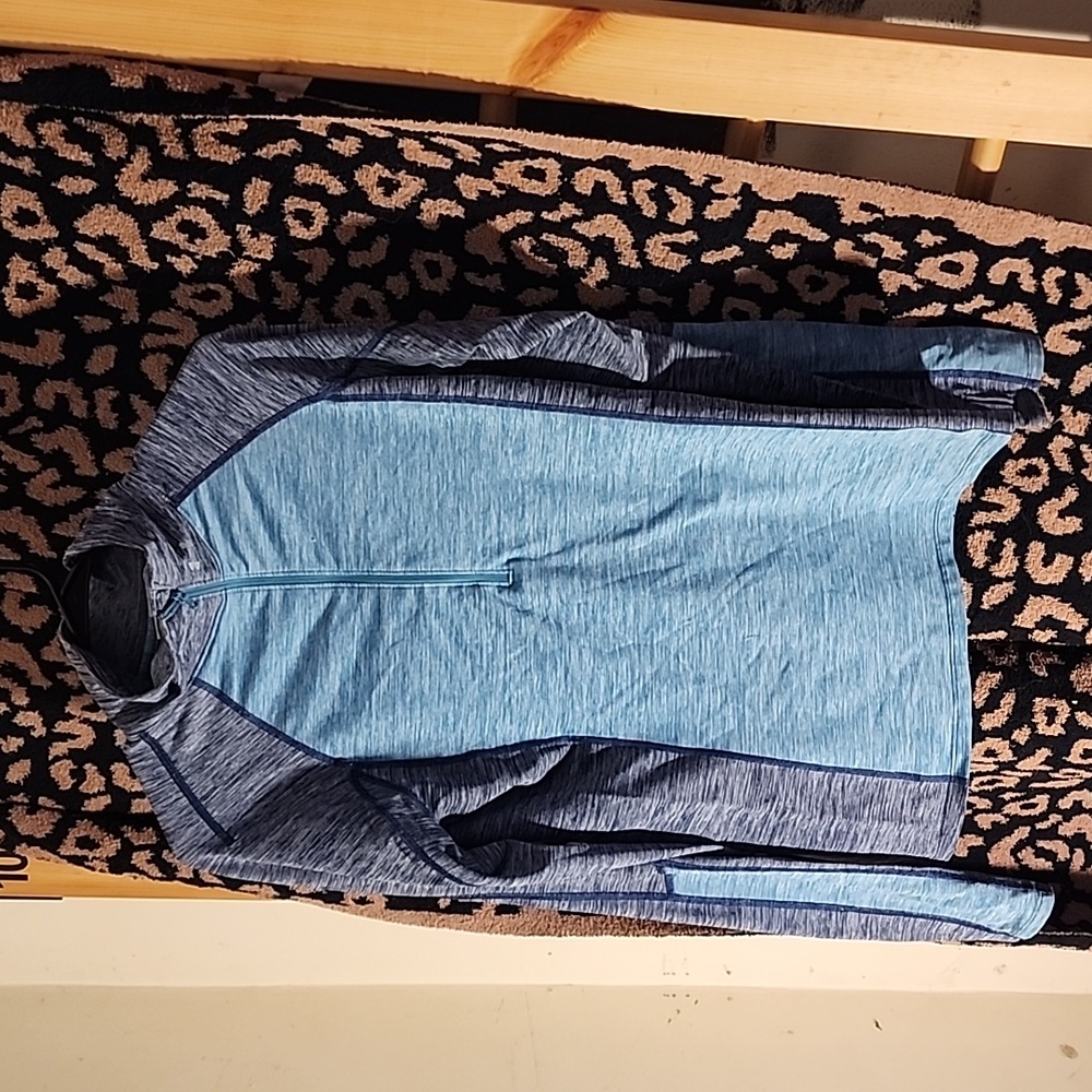 2 HURLEY COLD GEAR 3/4 ZIP SWEATSHIRT
